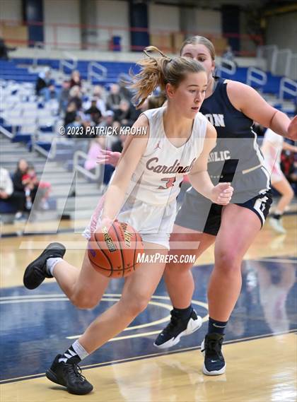 Thumbnail 2 in Seattle Academy vs Seton Catholic  (Opening Round) photogallery.