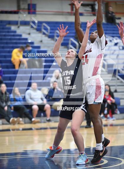 Thumbnail 3 in Seattle Academy vs Seton Catholic  (Opening Round) photogallery.