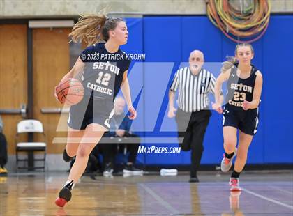 Thumbnail 1 in Seattle Academy vs Seton Catholic  (Opening Round) photogallery.