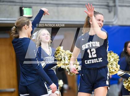 Thumbnail 3 in Seattle Academy vs Seton Catholic  (Opening Round) photogallery.