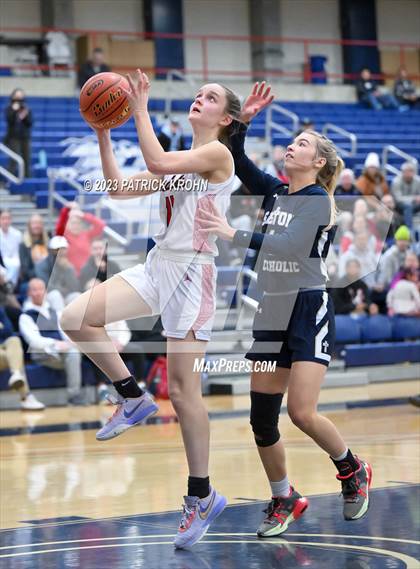 Thumbnail 3 in Seattle Academy vs Seton Catholic  (Opening Round) photogallery.