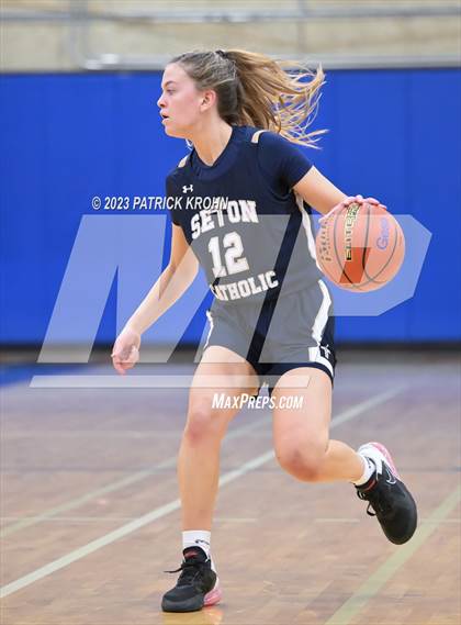 Thumbnail 2 in Seattle Academy vs Seton Catholic  (Opening Round) photogallery.
