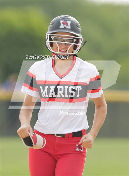 Thumbnail 1 in Marist vs Geneva (IHSA 4A Super Sectional Final) photogallery.