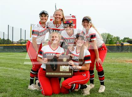Thumbnail 1 in Marist vs Geneva (IHSA 4A Super Sectional Final) photogallery.