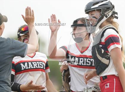 Thumbnail 3 in Marist vs Geneva (IHSA 4A Super Sectional Final) photogallery.