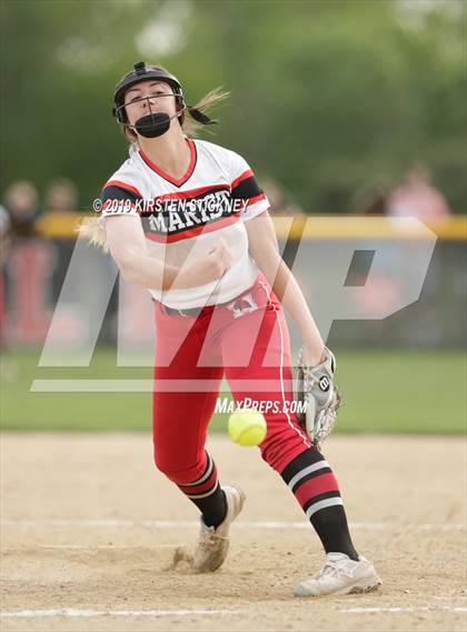 Thumbnail 2 in Marist vs Geneva (IHSA 4A Super Sectional Final) photogallery.