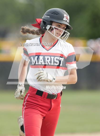 Thumbnail 2 in Marist vs Geneva (IHSA 4A Super Sectional Final) photogallery.