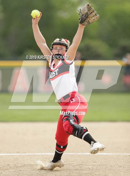 Thumbnail 2 in Marist vs Geneva (IHSA 4A Super Sectional Final) photogallery.