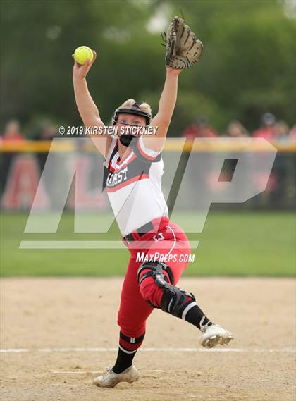 Thumbnail 2 in Marist vs Geneva (IHSA 4A Super Sectional Final) photogallery.