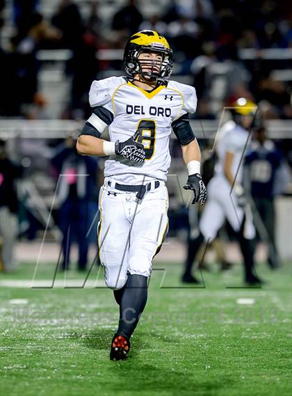 Thumbnail 1 in Del Oro vs. Elk Grove (CIF SJS D2 Semifinal) photogallery.
