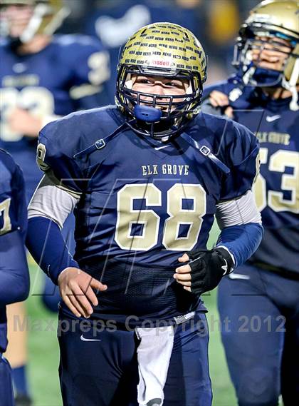 Thumbnail 3 in Del Oro vs. Elk Grove (CIF SJS D2 Semifinal) photogallery.