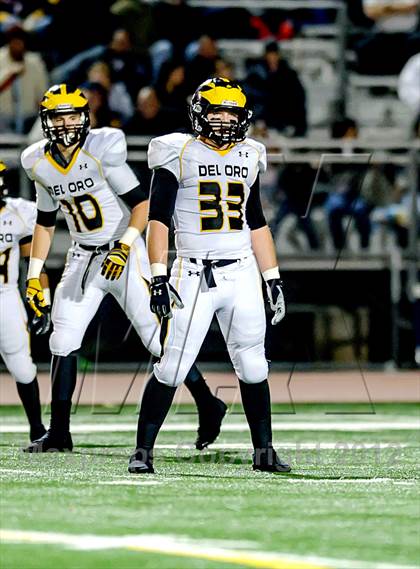 Thumbnail 2 in Del Oro vs. Elk Grove (CIF SJS D2 Semifinal) photogallery.