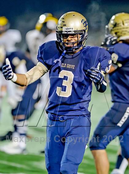 Thumbnail 3 in Del Oro vs. Elk Grove (CIF SJS D2 Semifinal) photogallery.
