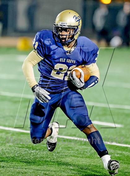 Thumbnail 3 in Del Oro vs. Elk Grove (CIF SJS D2 Semifinal) photogallery.