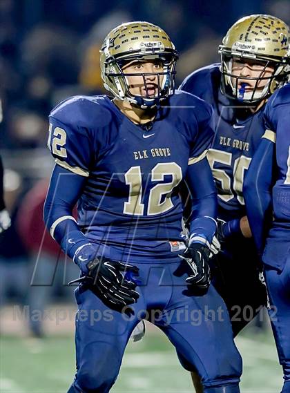 Thumbnail 2 in Del Oro vs. Elk Grove (CIF SJS D2 Semifinal) photogallery.
