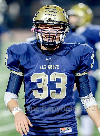Thumbnail 2 in Del Oro vs. Elk Grove (CIF SJS D2 Semifinal) photogallery.
