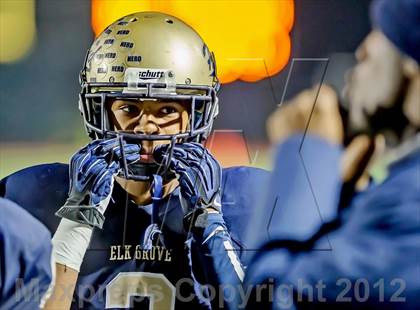 Thumbnail 3 in Del Oro vs. Elk Grove (CIF SJS D2 Semifinal) photogallery.