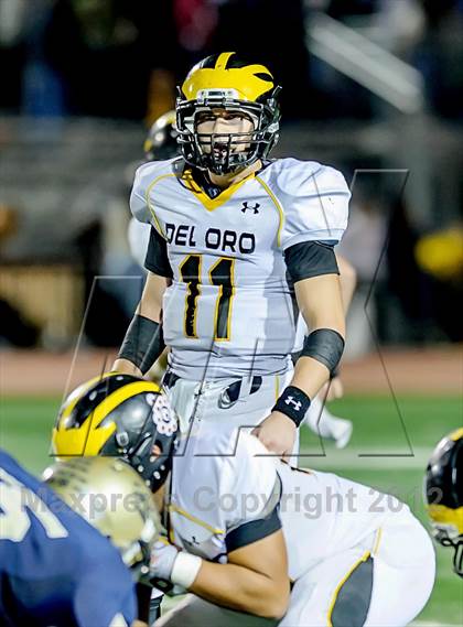 Thumbnail 2 in Del Oro vs. Elk Grove (CIF SJS D2 Semifinal) photogallery.