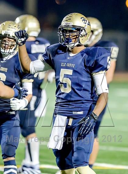 Thumbnail 2 in Del Oro vs. Elk Grove (CIF SJS D2 Semifinal) photogallery.