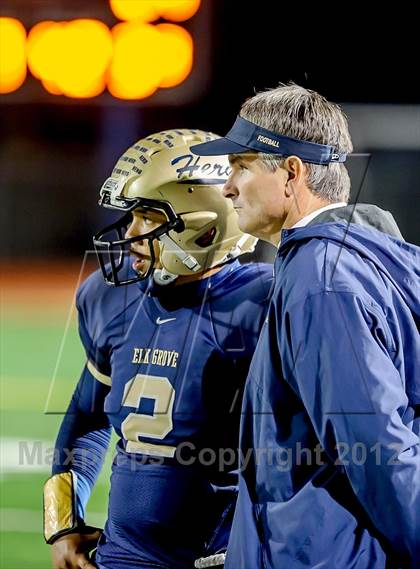 Thumbnail 2 in Del Oro vs. Elk Grove (CIF SJS D2 Semifinal) photogallery.