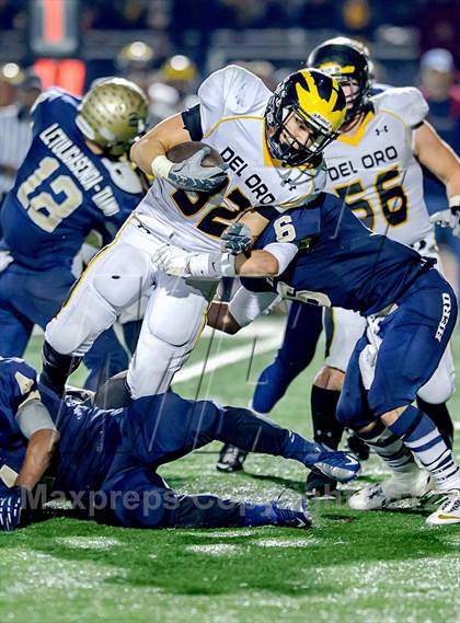 Thumbnail 3 in Del Oro vs. Elk Grove (CIF SJS D2 Semifinal) photogallery.