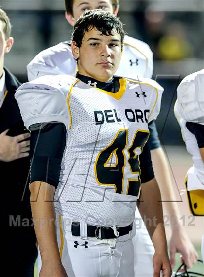 Thumbnail 2 in Del Oro vs. Elk Grove (CIF SJS D2 Semifinal) photogallery.