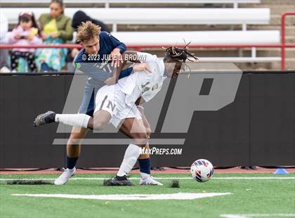 Thumbnail 2 in Cathedral vs. Noblesville (IHSAA 4A State Final-editorial only) photogallery.