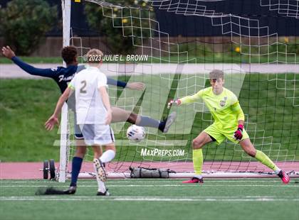 Thumbnail 1 in Cathedral vs. Noblesville (IHSAA 4A State Final-editorial only) photogallery.