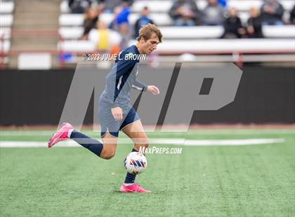 Thumbnail 2 in Cathedral vs. Noblesville (IHSAA 4A State Final-editorial only) photogallery.
