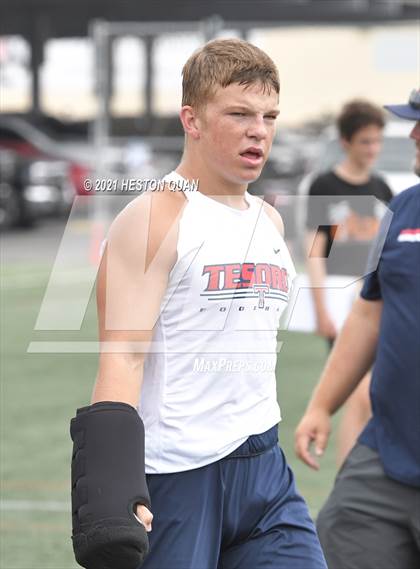 Thumbnail 1 in Chino Hills vs. Tesoro (Huntington Beach Tournament) photogallery.