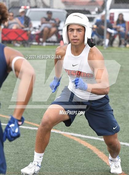 Thumbnail 2 in Chino Hills vs. Tesoro (Huntington Beach Tournament) photogallery.