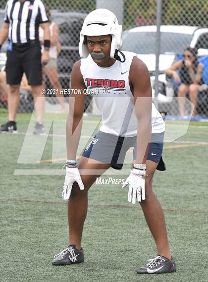 Thumbnail 1 in Chino Hills vs. Tesoro (Huntington Beach Tournament) photogallery.
