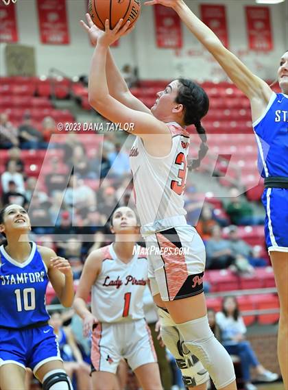 Thumbnail 1 in Stamford vs. Petrolia (UIL 2A Region II Bi-District) photogallery.