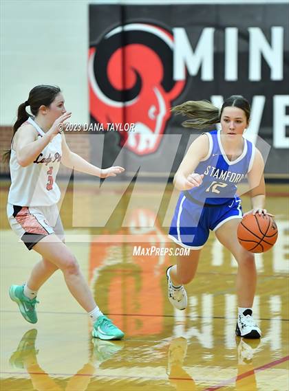 Thumbnail 2 in Stamford vs. Petrolia (UIL 2A Region II Bi-District) photogallery.