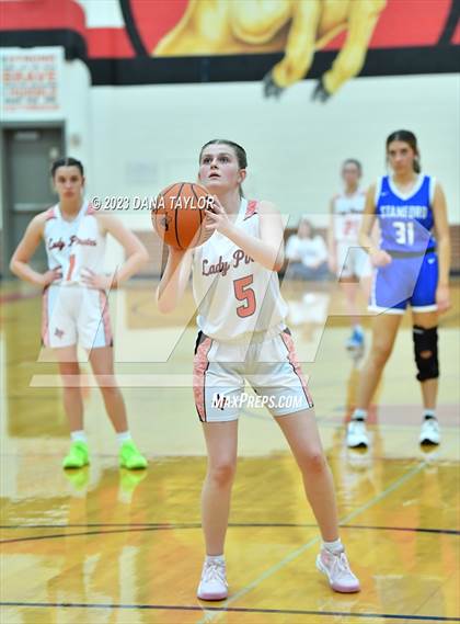 Thumbnail 3 in Stamford vs. Petrolia (UIL 2A Region II Bi-District) photogallery.