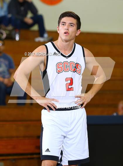 Thumbnail 3 in Brentwood School vs. Santa Clarita Christian (War on Floor) photogallery.