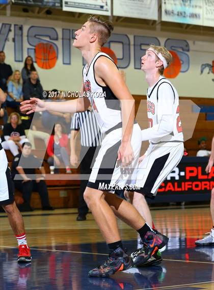 Thumbnail 1 in Brentwood School vs. Santa Clarita Christian (War on Floor) photogallery.