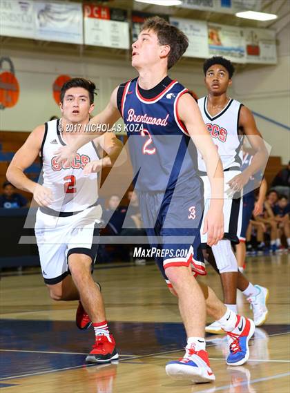 Thumbnail 1 in Brentwood School vs. Santa Clarita Christian (War on Floor) photogallery.
