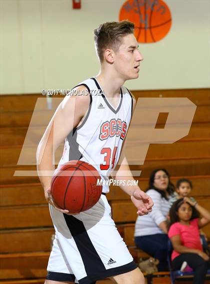 Thumbnail 1 in Brentwood School vs. Santa Clarita Christian (War on Floor) photogallery.