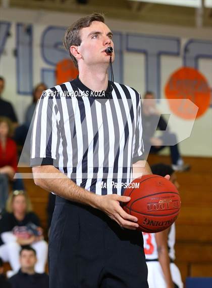 Thumbnail 1 in Brentwood School vs. Santa Clarita Christian (War on Floor) photogallery.