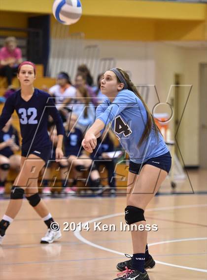 Thumbnail 3 in Merion Mercy Academy vs Villa Maria Academy (District 1 AA Smifinal) photogallery.