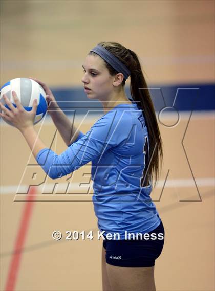 Thumbnail 2 in Merion Mercy Academy vs Villa Maria Academy (District 1 AA Smifinal) photogallery.