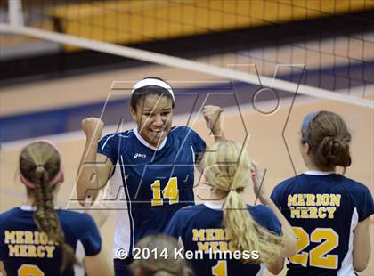 Thumbnail 1 in Merion Mercy Academy vs Villa Maria Academy (District 1 AA Smifinal) photogallery.