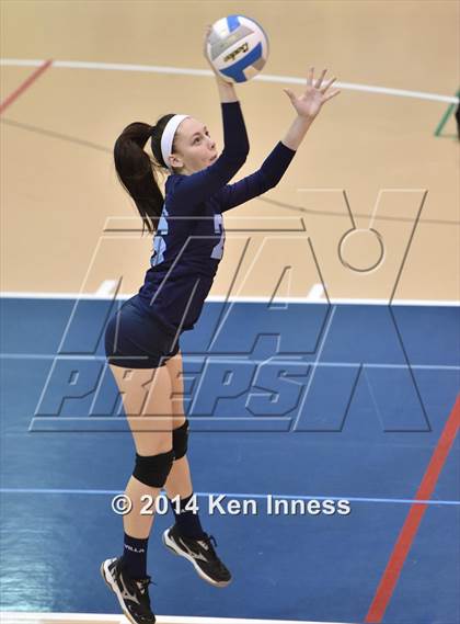 Thumbnail 2 in Merion Mercy Academy vs Villa Maria Academy (District 1 AA Smifinal) photogallery.