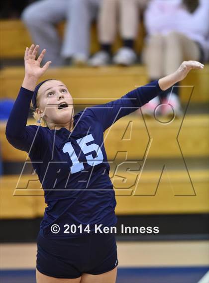 Thumbnail 2 in Merion Mercy Academy vs Villa Maria Academy (District 1 AA Smifinal) photogallery.