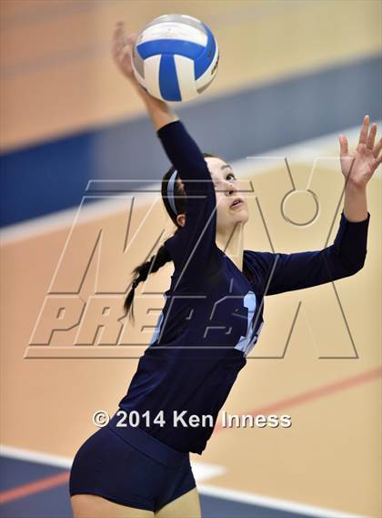 Thumbnail 2 in Merion Mercy Academy vs Villa Maria Academy (District 1 AA Smifinal) photogallery.