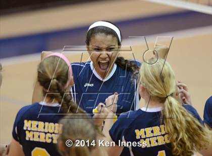 Thumbnail 2 in Merion Mercy Academy vs Villa Maria Academy (District 1 AA Smifinal) photogallery.