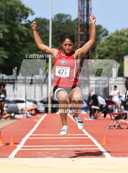 Thumbnail 2 in VHSL T&F State Championships - Class 5/6 (Long Jump) photogallery.