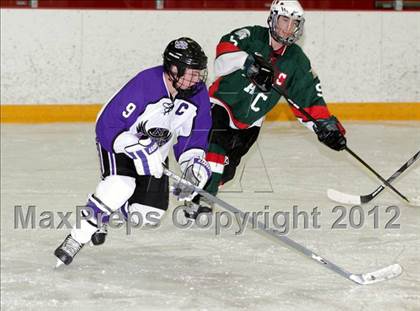 Thumbnail 2 in Marshwood/Traip vs Pembroke Academy/Campbell (Doucette Memorial Tournament) photogallery.