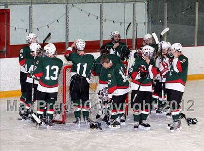 Thumbnail 3 in Marshwood/Traip vs Pembroke Academy/Campbell (Doucette Memorial Tournament) photogallery.